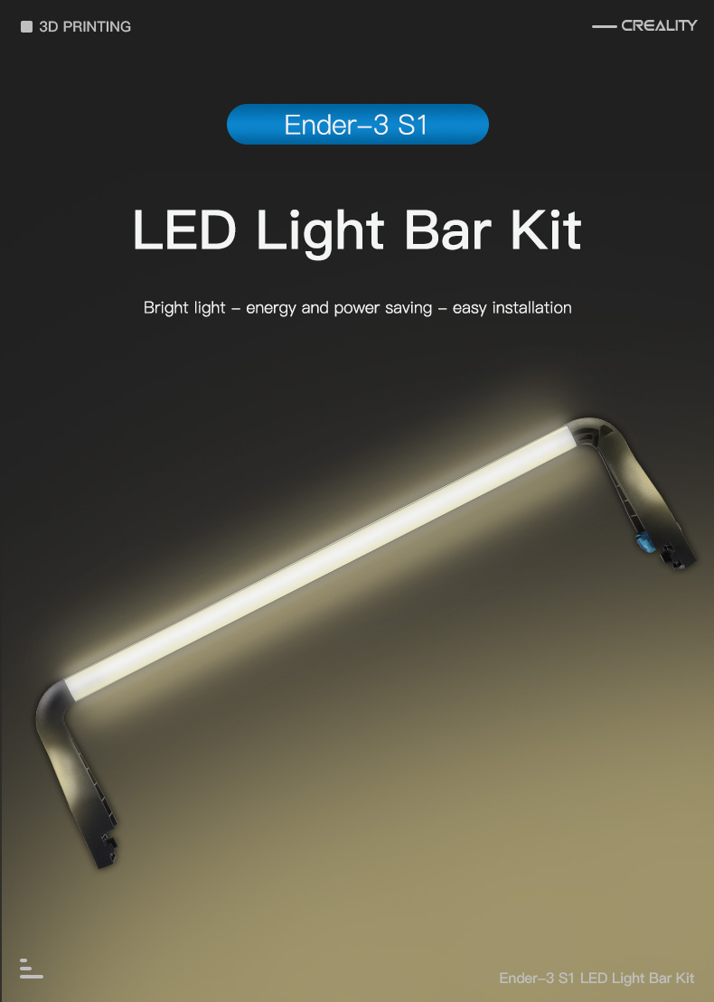 Ender-3 S1/S1 Pro LED Light Bar Kit